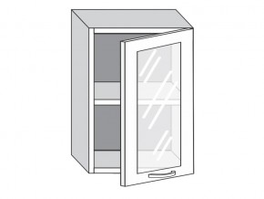 1.50.3 Шкаф настенный (h=720) на 500мм с 1-ой стекл. дверцей в Сатке - satka.magazin-mebel74.ru | фото