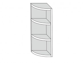 19.30.0р Полка угловая (h=913) радиусная  ЛДСП УНИ в Сатке - satka.magazin-mebel74.ru | фото