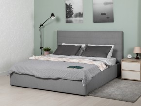 Кровать двойная Амалия 140 RUDY-2 1501 A1 color 20 серебристый серый в Сатке - satka.magazin-mebel74.ru | фото