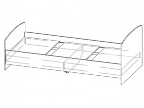 Кровать одинарная в Сатке - satka.magazin-mebel74.ru | фото