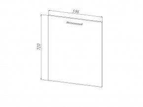 П 60 Комплект для посудомоечной машины 600 мм (цоколь + фасад) ЛДСП в Сатке - satka.magazin-mebel74.ru | фото