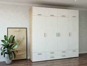 Шкаф распашной 2400К Жемчуг в Сатке - satka.magazin-mebel74.ru | фото