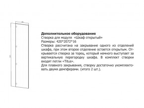 Створка для Шкаф открытый в Сатке - satka.magazin-mebel74.ru | фото