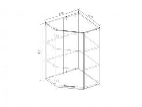 ВУ9 Модуль верхний Угловой МВУ9 в Сатке - satka.magazin-mebel74.ru | фото